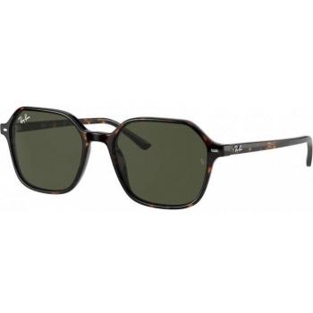 Ray-Ban RB2194 John 902/31 Tortoise/G-15 Green Square Sunglasses