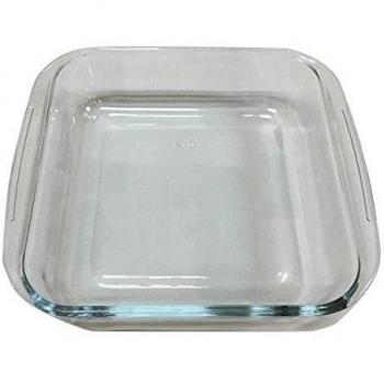 Wurko PL2 - Fuente cuadrada, 1,1 l, 20 x 18 cm