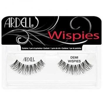 Ardell Wispies | Pestañas Postizas Baby Demi W | Contiene 1 Par de Pestañas y Pegamento