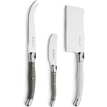 Laguiole - Juego de 3 cuchillos de queso