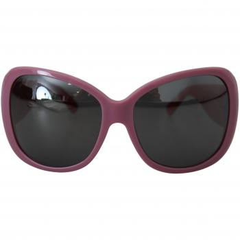 Dolce & Gabbana Pink Red Plastic Frame Oversized DG4033 Sunglasses, Chic Oversized UV-Protection Sunglasses, female, Pink, Size: ONE SIZE