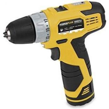PowerPlus POWX0061LI - Taladro/Atornillador A Batería Litio 10,8V 3 Baterías