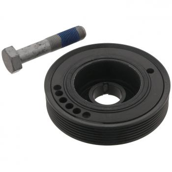 Polea de cigüeñal FEBI BILSTEIN 33804 con tornillo, compatible con Citroen, Fiat, Lancia y Peugeot