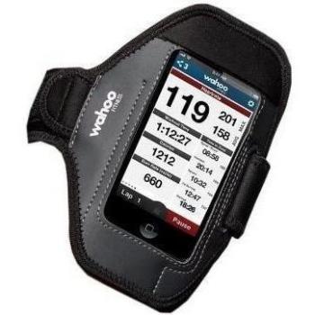 Wahoo Fitness 4066 - Brazalete deportivo para smartphones Apple iPhone 3, 4 y 5 y Samsung Galaxy S III, color gris