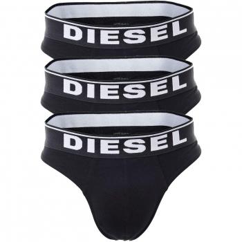 Diesel Tanga para Hombre, Paquete de 3 - Fresh&Bright, Cotton Stretch, Unicolor