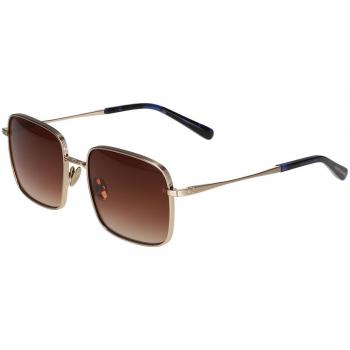 Scotch & Soda 6012 Men's Sunglasses Gold Rectangular Frame 56mm