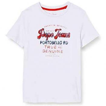 Pepe Jeans Albert Camiseta, Blanco