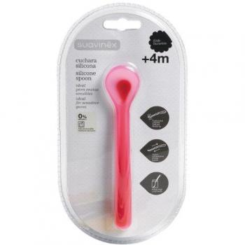 Suavinex Silicone Spoon for Babies +4 Months