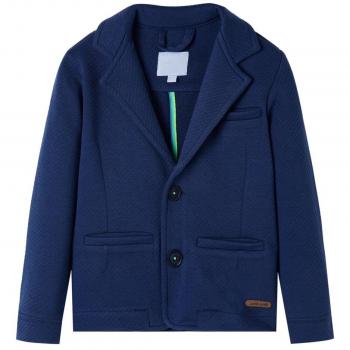 Chaqueta de traje infantil azul oscuro 116