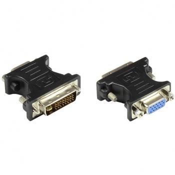 Adaptador VGA hembra a DVI macho 24+5 - Conector de video y datos