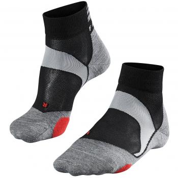 Falke BC5 Endurance Unisex Short Biking Socks - Size 44-45 - Black