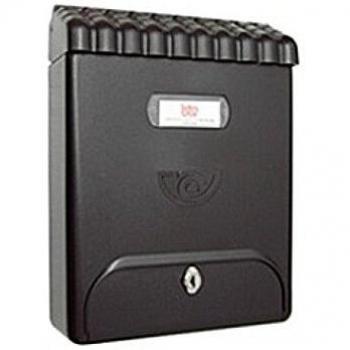 BTV High-Resistance Black Plastic Garden Mailbox 2931
