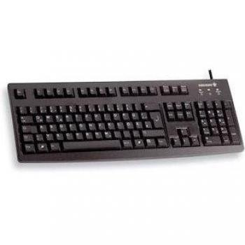 Teclado CHERRY G83-6104 USB QWERTY Inglés de EE. UU. Gris