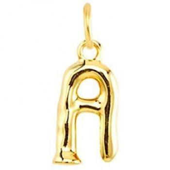 18k Gold-Plated Letter A Charm by UNO de 50