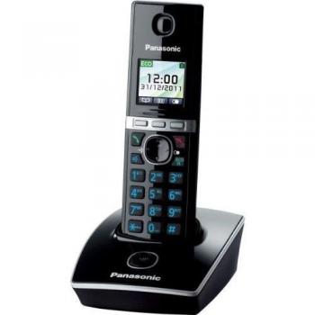 Panasonic KX-TG8051GB, 200 entradas, TFT, 0.065000 M, Blanco, Negro, 90 x 48 x 122 mm