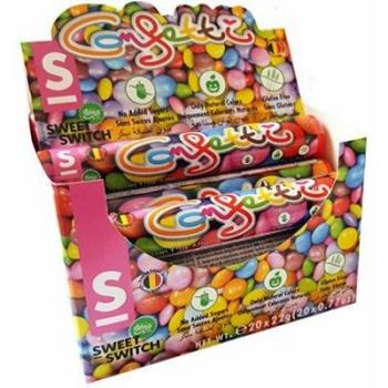 Confetti chocolate con Stevia Sin Gluten 20x22g Sweet Switch