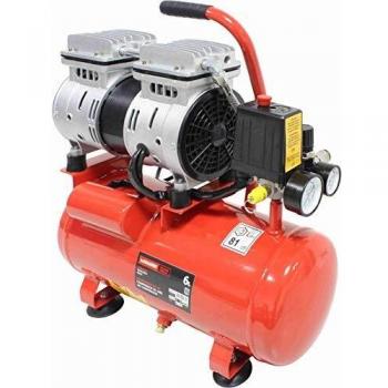 Mader Power Tools 09371 Compresor de Aire Monobloco Silencioso, 6L, Portable, Silencioso, Económico, Ecológico