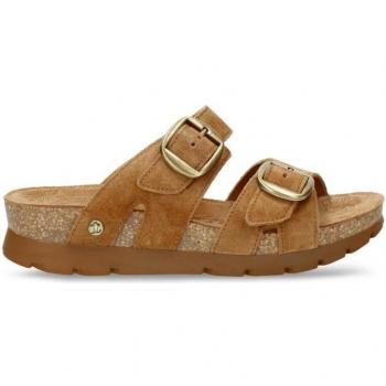 Panama Jack SHIRLEY B15 SANDALIA CON CUÑA mujer Camel