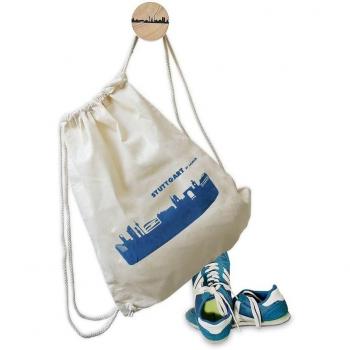 Equipster - Mochila con Stuttgart Skyline Azul - TURN Bolsa - City Gym Bag de 44spaces