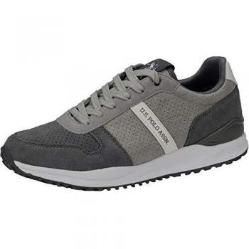 U.S.POLO ASSN. Men’s 4090S9/SY1 Low-Top Sneakers Grey Size: 8 UK