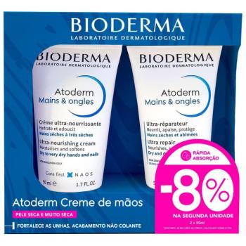 Bioderma Atoderm Crema De Manos Dúo 2x50ml