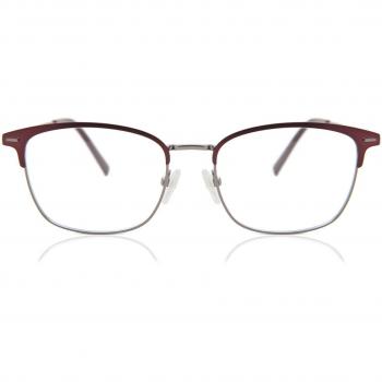 Oval Montura completa Metálico Purple Armazones para Hombre - Gafas Recetadas Anti-Azules - SmartBuy Collection