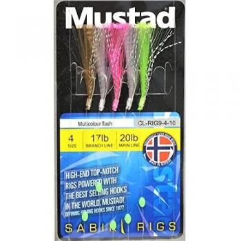 Mustad - Gancho para Flash Multicolor