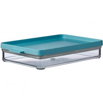 Caja para Fiambres Omnia 500 ml - Verde Nórdico, Organizador de Alimentos en Plástico