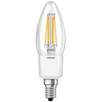 Osram Retrofit Classic B Dimmable Lámpara LED E14, 4.5 W, Blanco