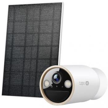 Cámara de Seguridad IP Exterior TP-Link Tapo C460 KIT Solar 4K (3840 x 2160), Visión Nocturna, WiFi, Resistente al Agua, Audio Bidireccional