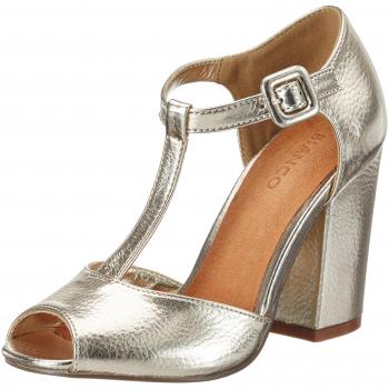 Bianco Open Shoe Exp16 Mary Jane, Sandalias para Mujer, Plateado, 36 Eu