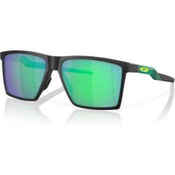 Gafas de sol de ciclismo Oakley Futurity Sun Satin Black con lentes Prizm Jade y color verde