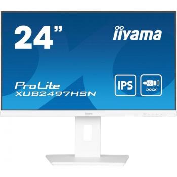 Iiyama ProLite XUB2497HSN-W1 24 LED IPS WQHD 100Hz USB-C Táctil pantalla para PC 60,5 cm (23.8) 1920 x 1080 Pix