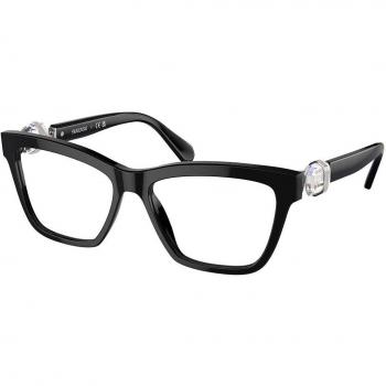 Swarovski SK2021 1001 Women’s Eyeglasses Black Size 53 (Frame Only) - Blue Light Block Available