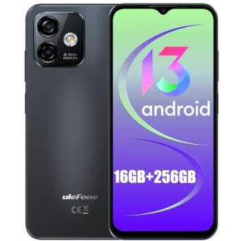 Smartphone Ulefone Armor 25T Pro 5G Rugged 8GB RAM 256GB ROM Pantalla 6.8 Doble SIM Negro