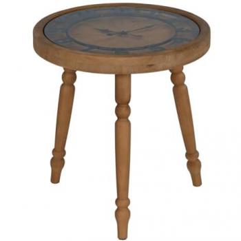 Mesa auxiliar Natural Madera de abeto 50 x 50 x 52,5 cm