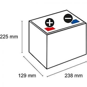Batería AGM de Ciclo Profundo 12V 214Ah 522x240x219mmBatería Automotriz Power Bull 12V 45Ah/390A EN Caja B24 238x129