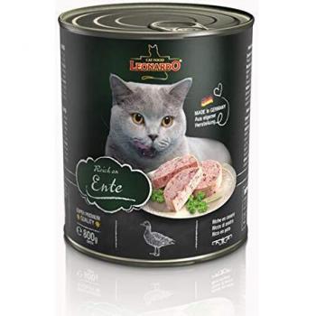 Leonardo Delicia de Carne Pura - Sabor a Pato - Pack Grande 24 x 800 g
