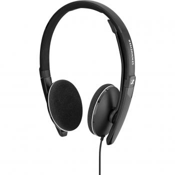 Sennheiser PC 3.2 Chat Auricular Monoaural USB con micrófono, diseño ligero, sonido estéreo, compatible con PC y dispositivos USB