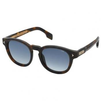 Lozza Shiny Dark Havana Blue Gradient Sunglasses CAT2