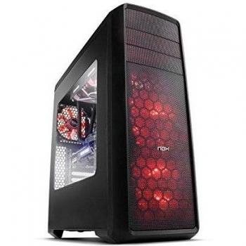 NOX Semitorre Coolbay ZX USB 3.0 LED Rojo