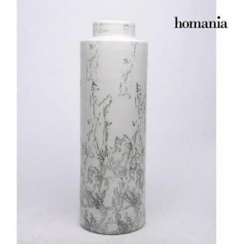 Homania - Jarrón cerámica blanco gris by Homania - bb_S0103725