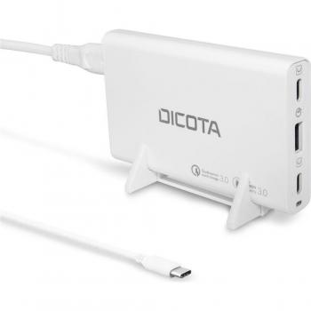 Cargador de escritorio DICOTA 3 puertos 65W blanco - Power bank y adaptador USB-C