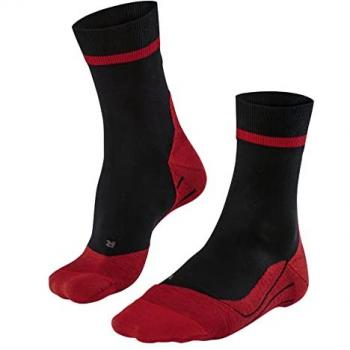 Falke RU4 Calcetines Para Correr Hombres - Negro, Rojo