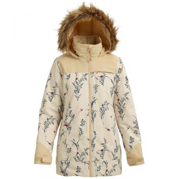 Burton Lelah Chaqueta de Snowboard, Mujer, Blanco