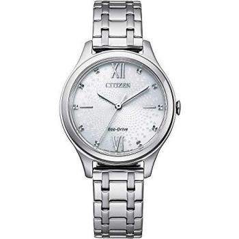 Reloj para Mujer Citizen Eco-Drive EM0500-73A, Acero Inoxidable, 30mm, Resistente al Agua 5ATM