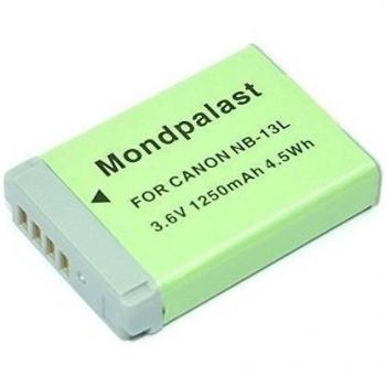 Mondpalast@ Batería NB13L NB-13L 1250mah 3.6V infochip para Canon PowerShot G7X G7 X g7x , no para G7X mark II