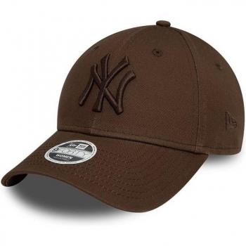 New Era Women's 9Forty New York Yankees Essential Baseball Cap Dark Brown