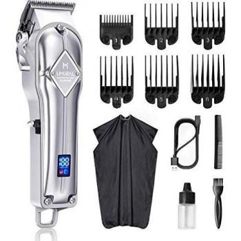 Limural - Máquina de cortar el pelo para hombres, niños, bebés, profesional, inalámbrica, recargable, para barba, para hombre, familia, kit de aseo inalámbrico y con cable