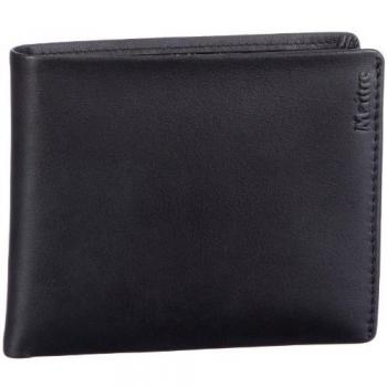 Maitre largo 06/38/07421 - Monedero de cuero unisex, color negro, talla 12x10x2 cm